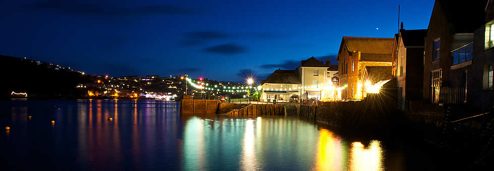 Fowey at night